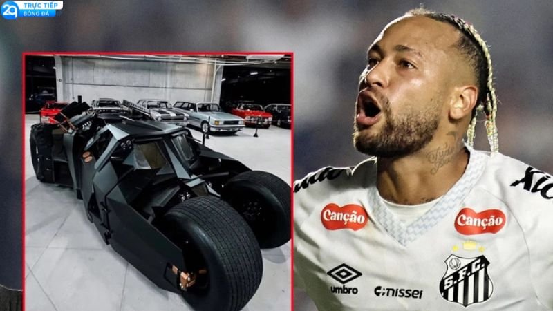 Neymar Chi Đến 40 Tỷ Mua Xe Batman, Nhưng Không Được Lái 2 neymar-1